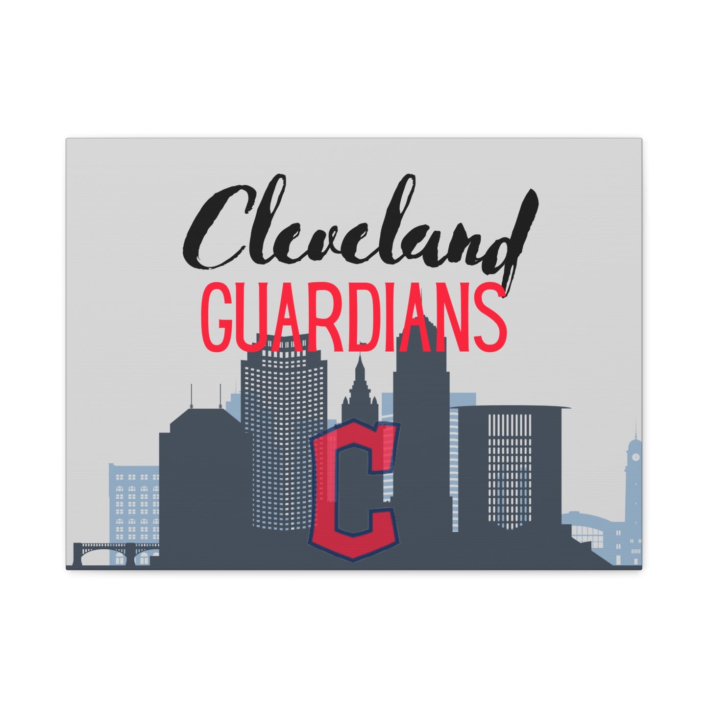 Cleveland Guardians Matte Canvas