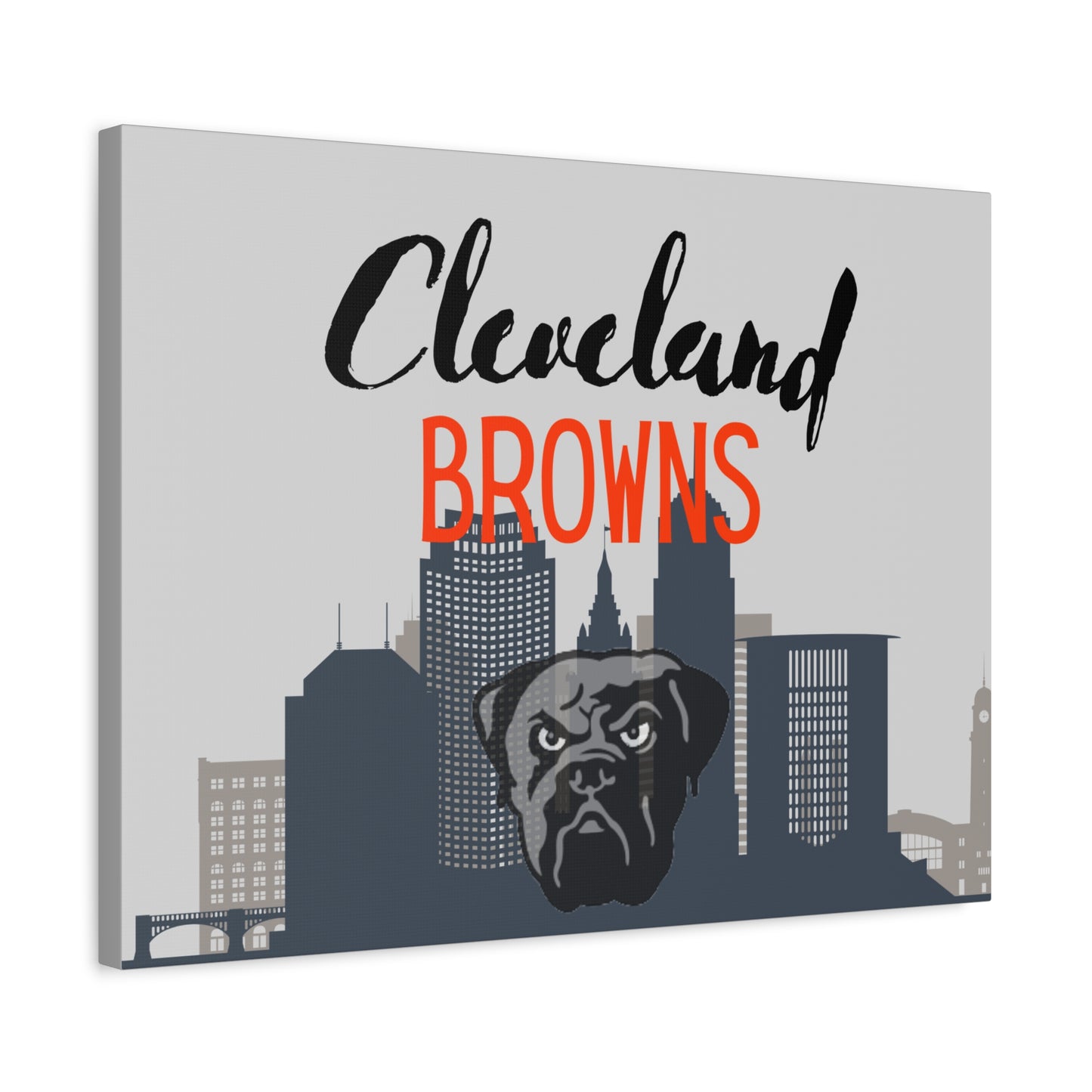 Cleveland Browns Matte Canvas