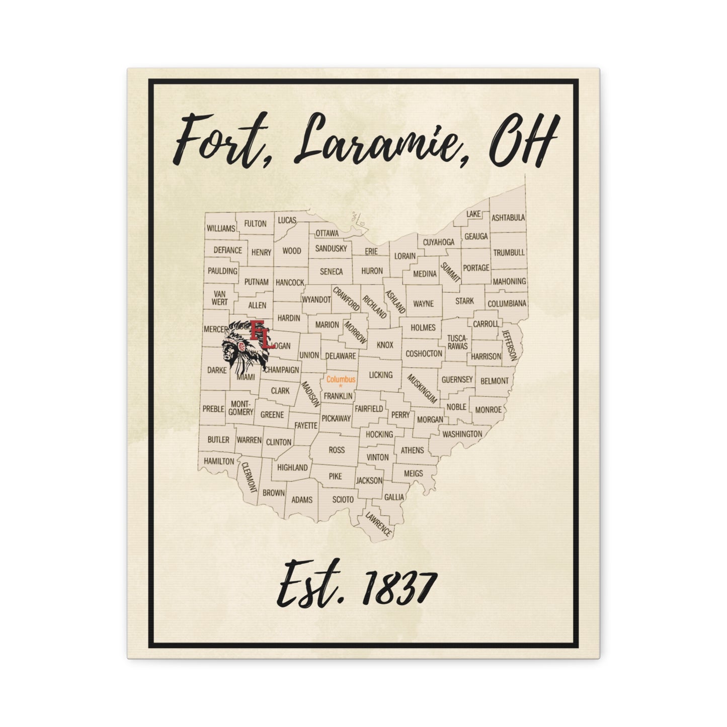 Fort Laramie Matte Canvas