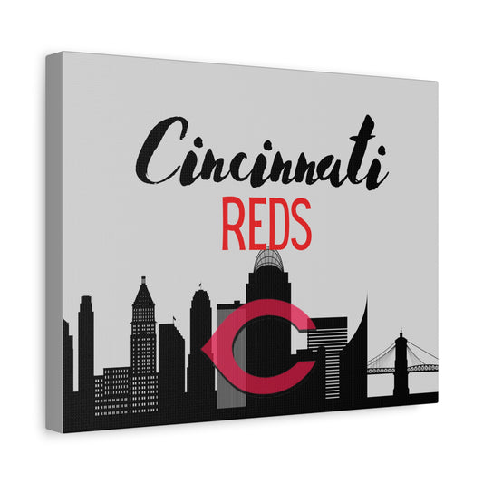 Cincinnati Reds Matte Canvas