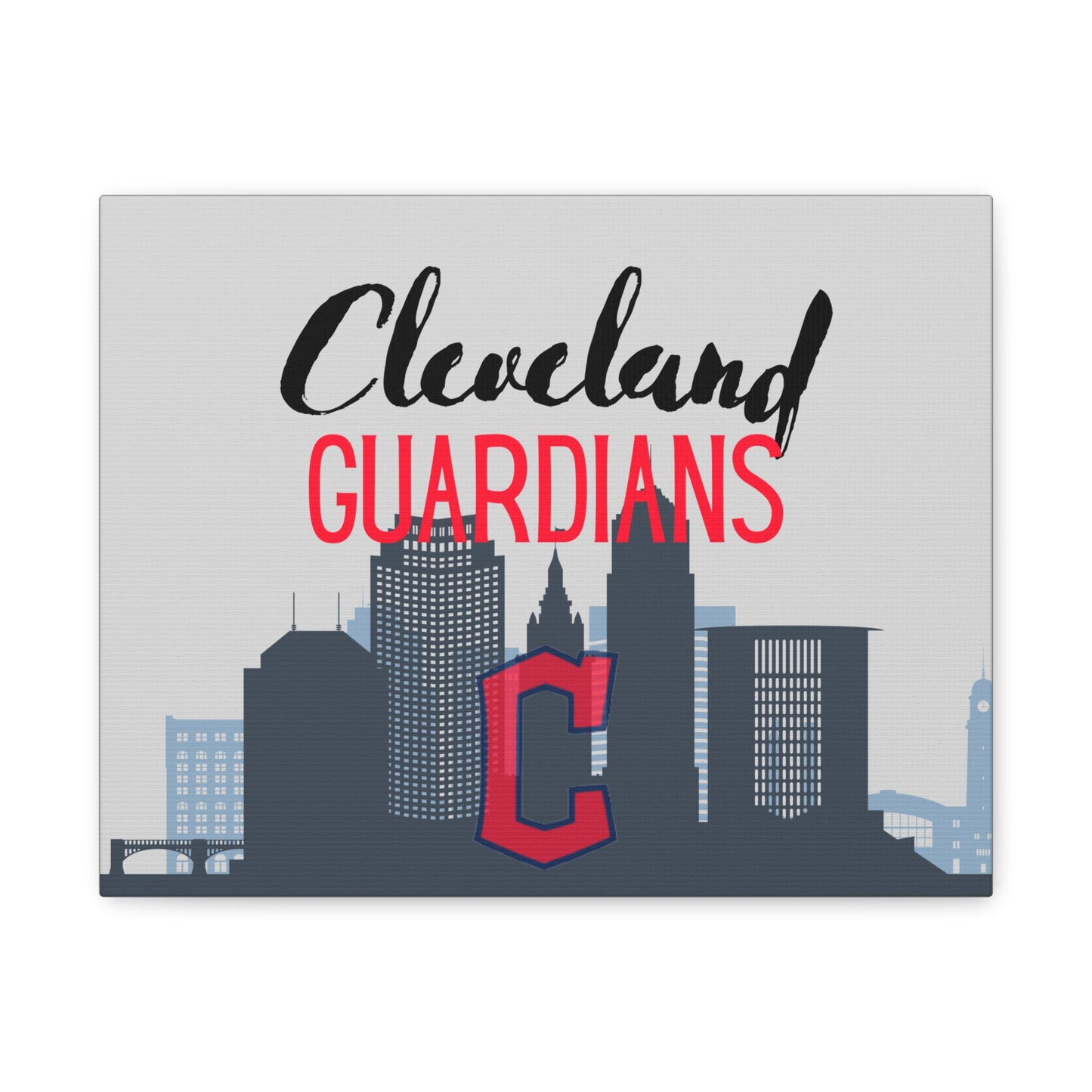 Cleveland Guardians Matte Canvas