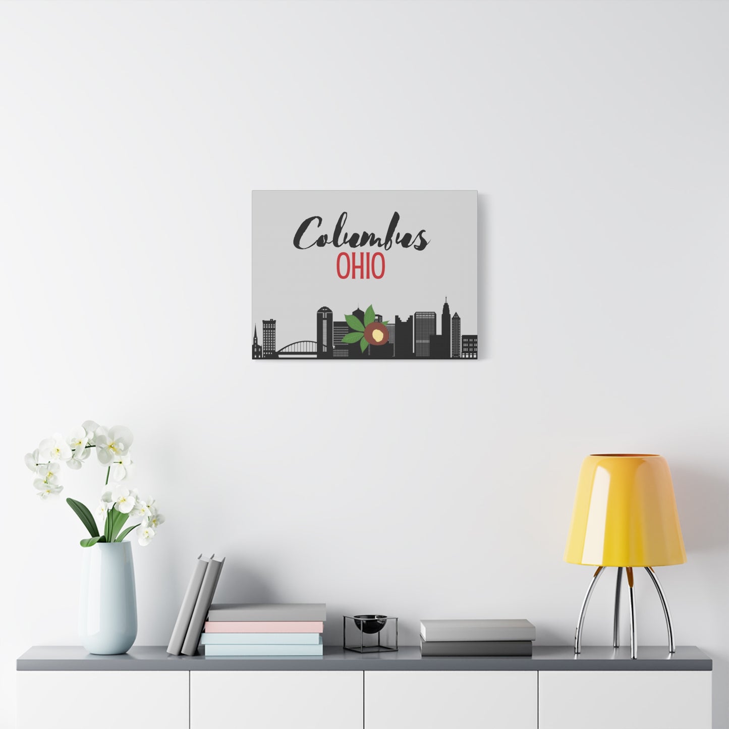 Columbus Ohio Matte Canvas