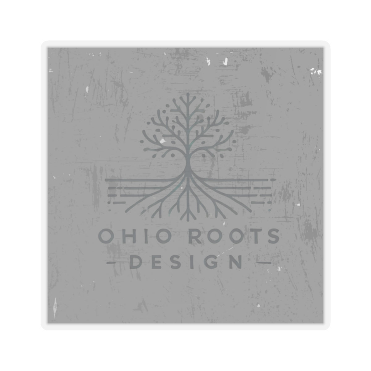 Ohio Roots Weathered Sticker