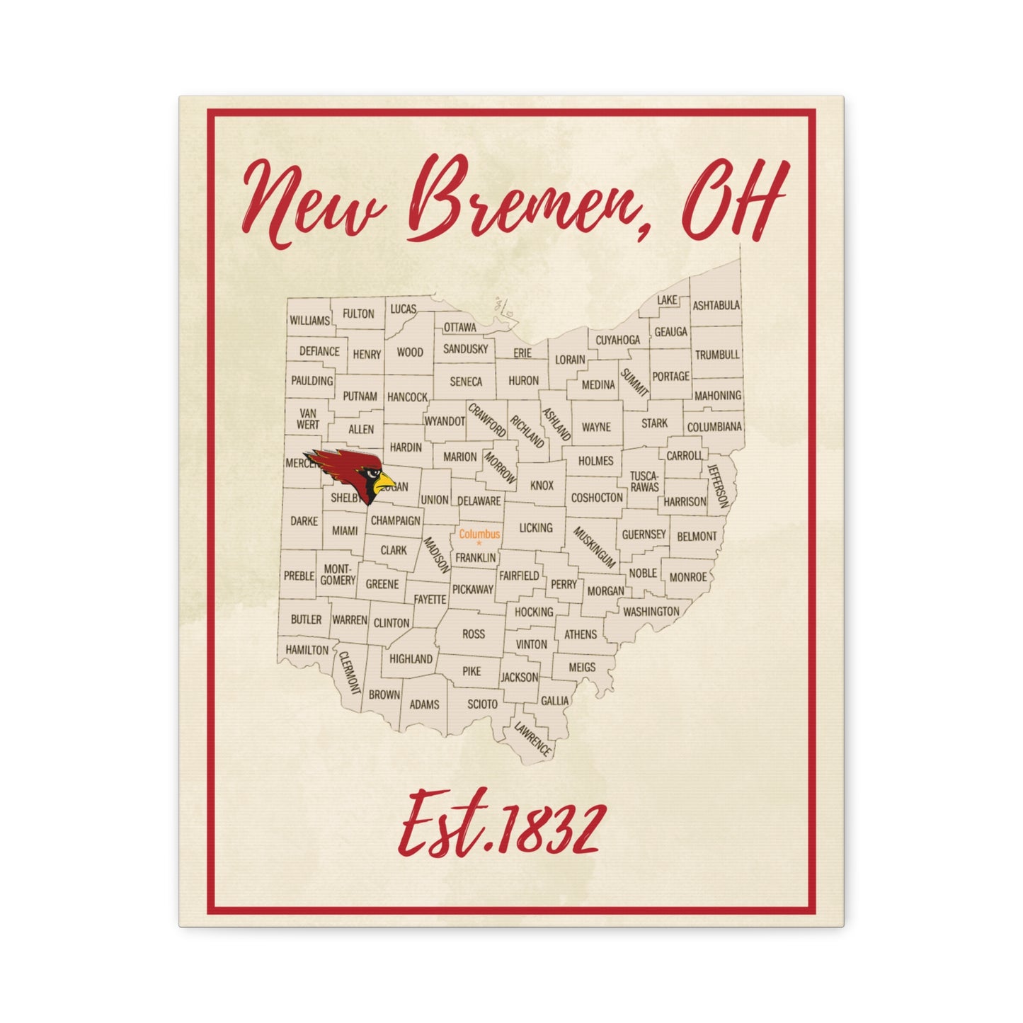 New Bremen Matte Canvas