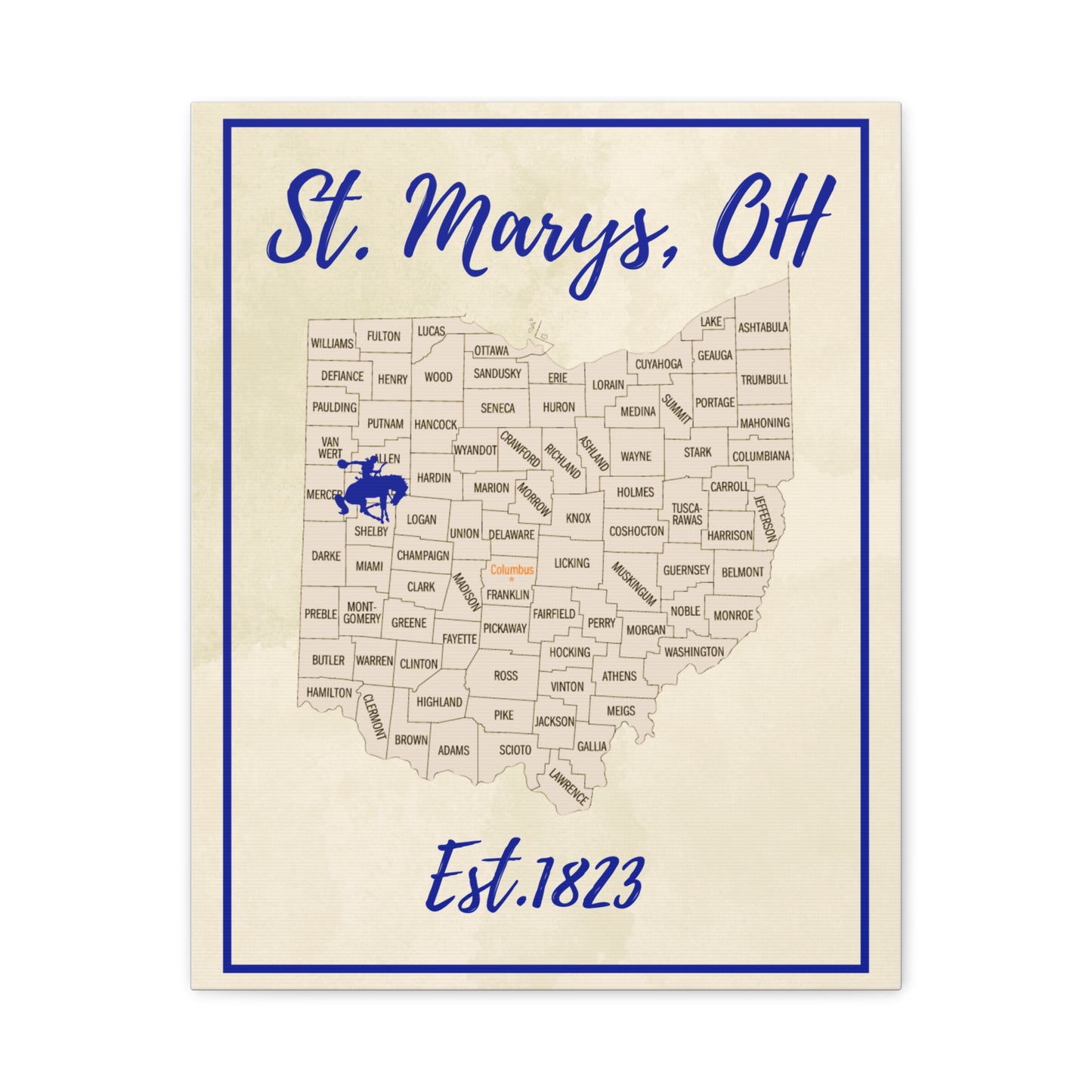 St Marys Matte Canvas