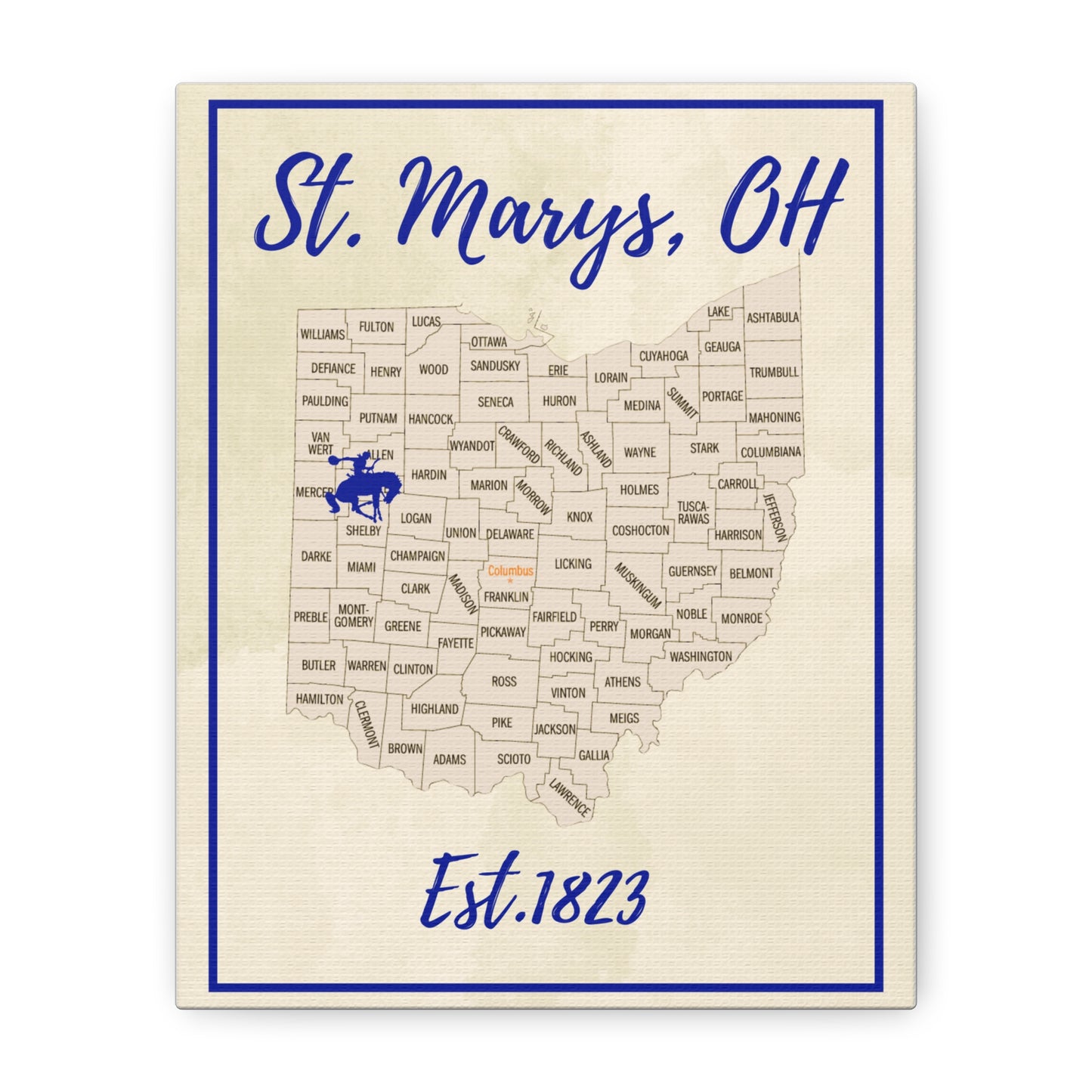 St Marys Matte Canvas