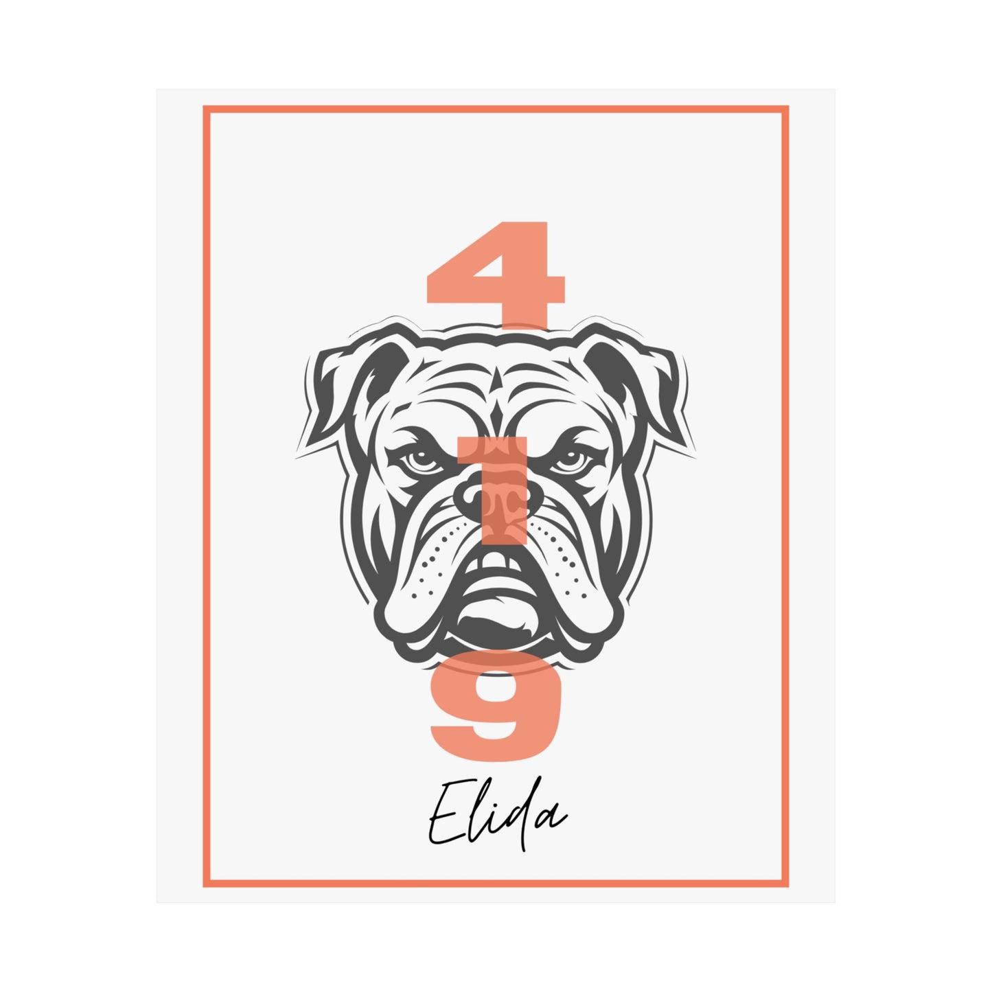 Elida White 419 Print