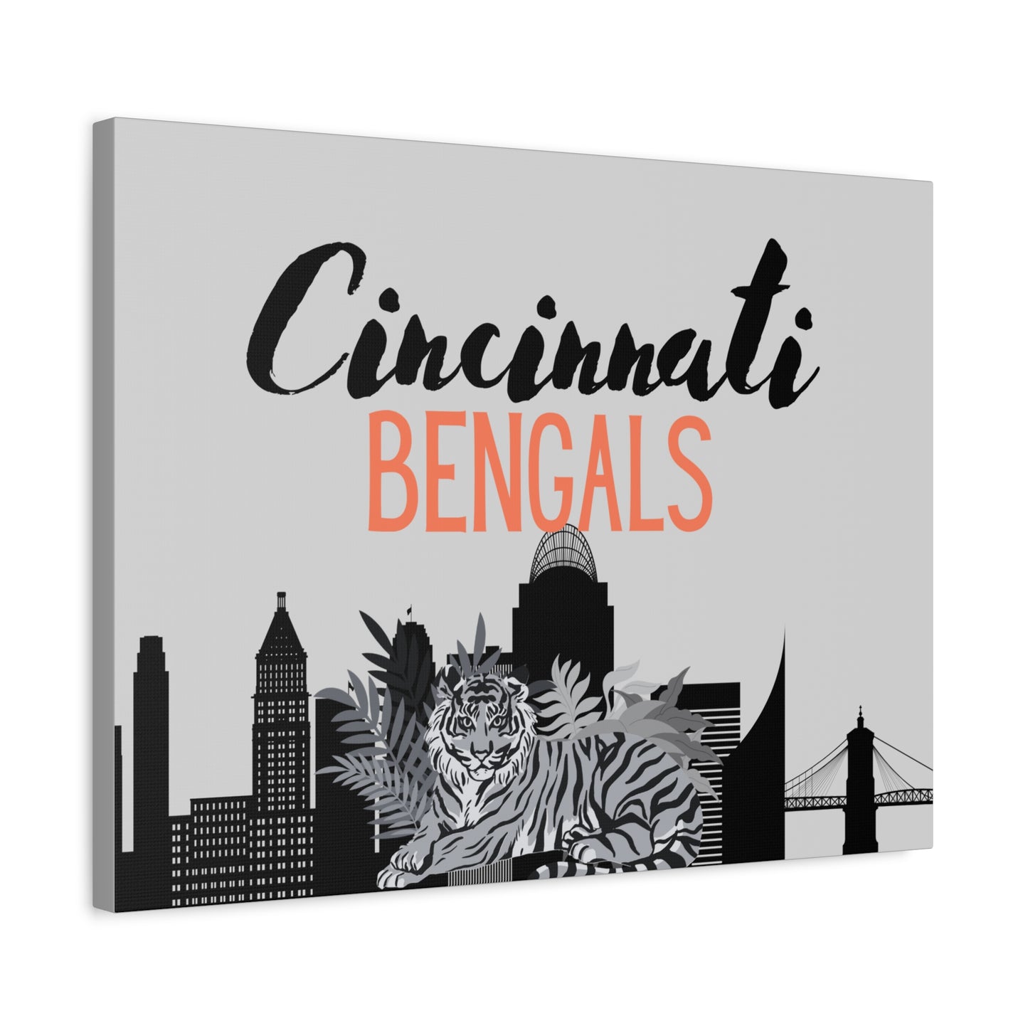 Cincinnati Bengals Matte Canvas