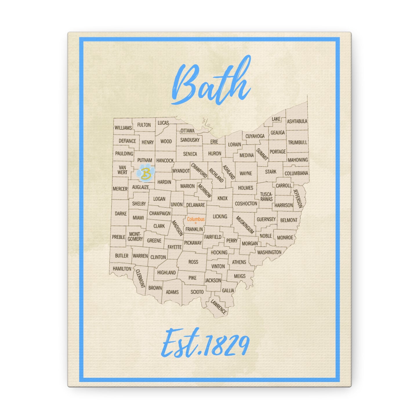 Bath Matte Canvas