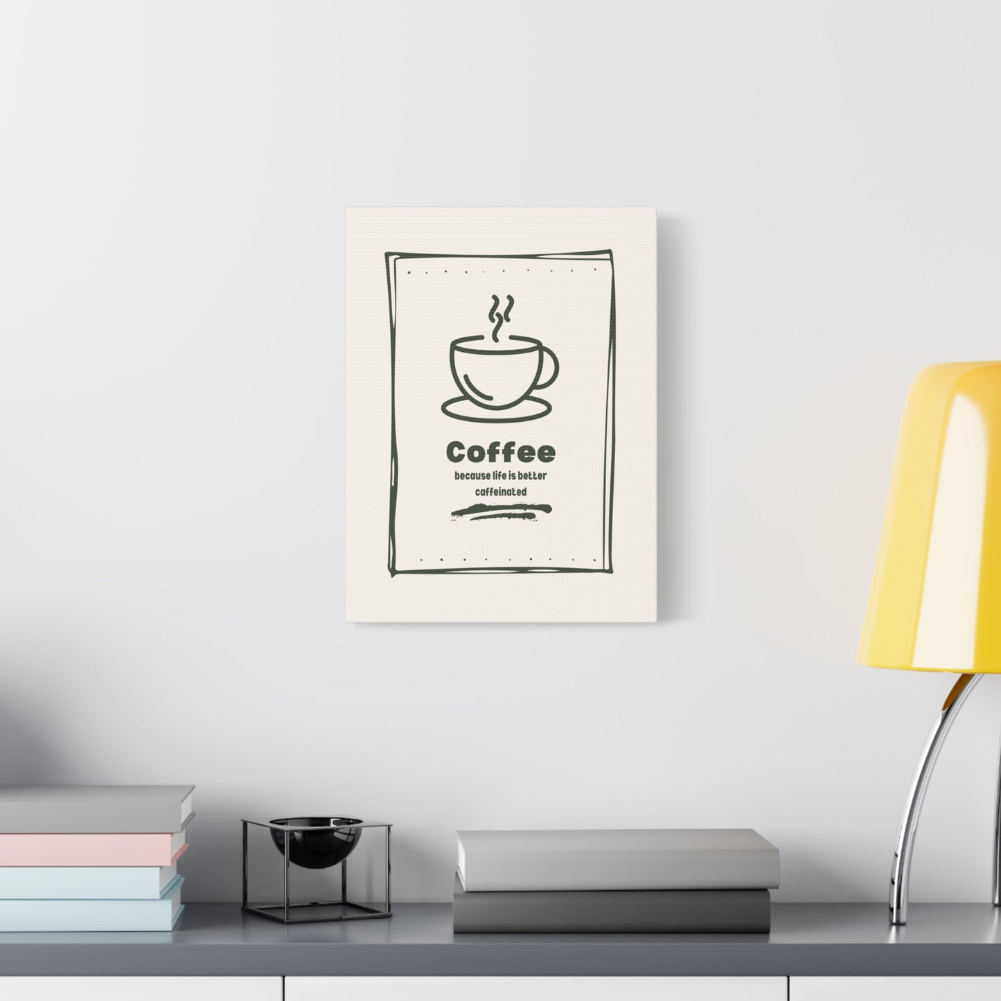 Coffee Matte Canvas