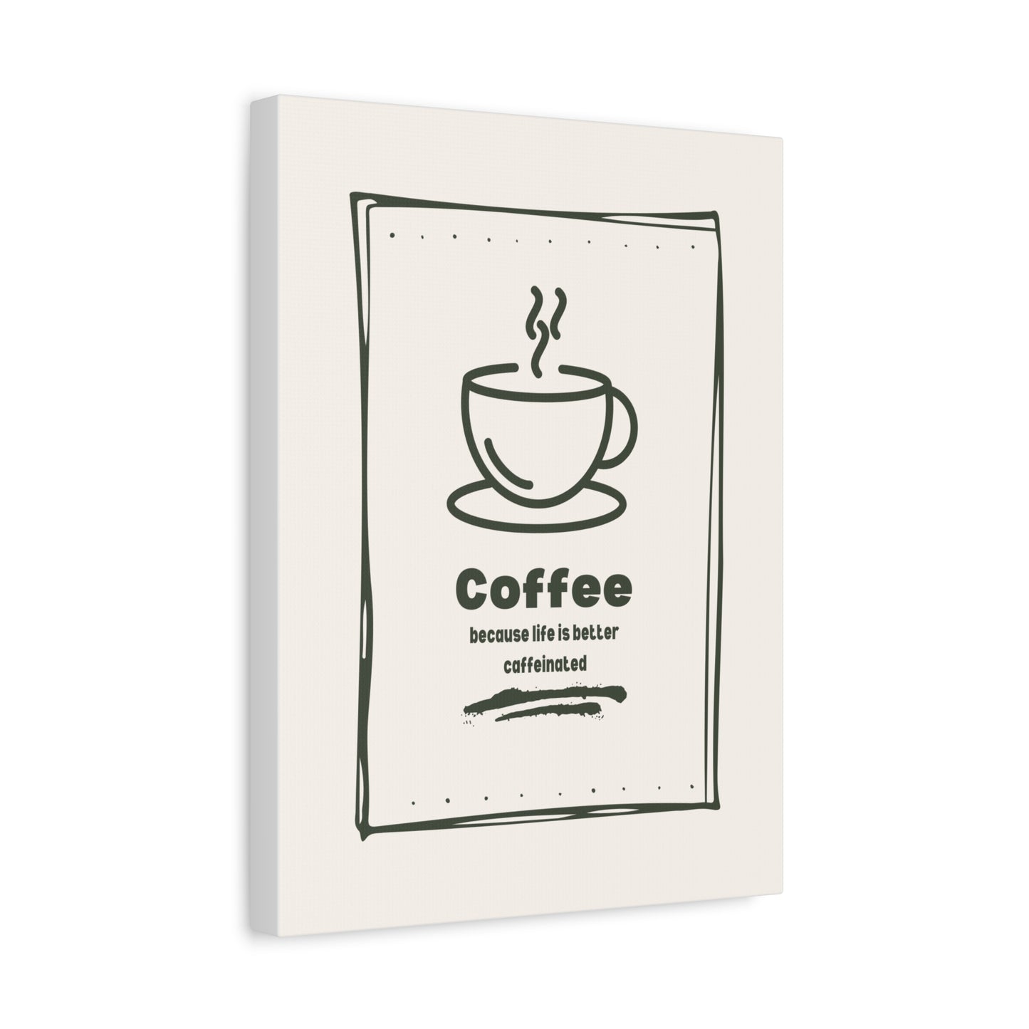 Coffee Matte Canvas