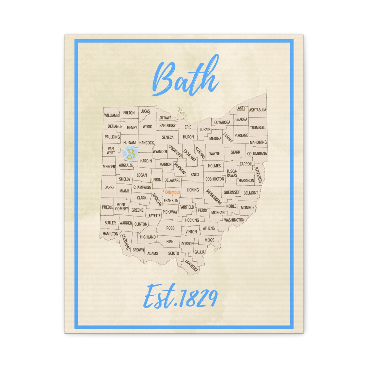 Bath Matte Canvas