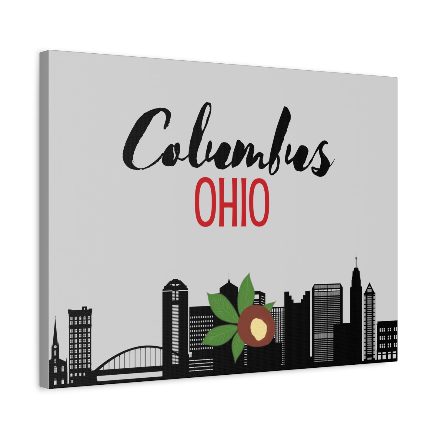 Columbus Ohio Matte Canvas