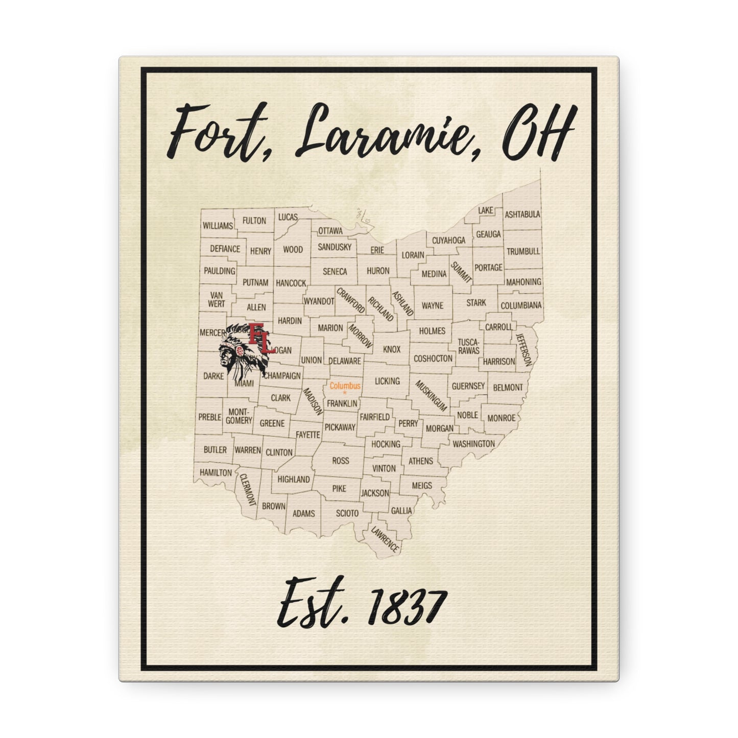 Fort Laramie Matte Canvas