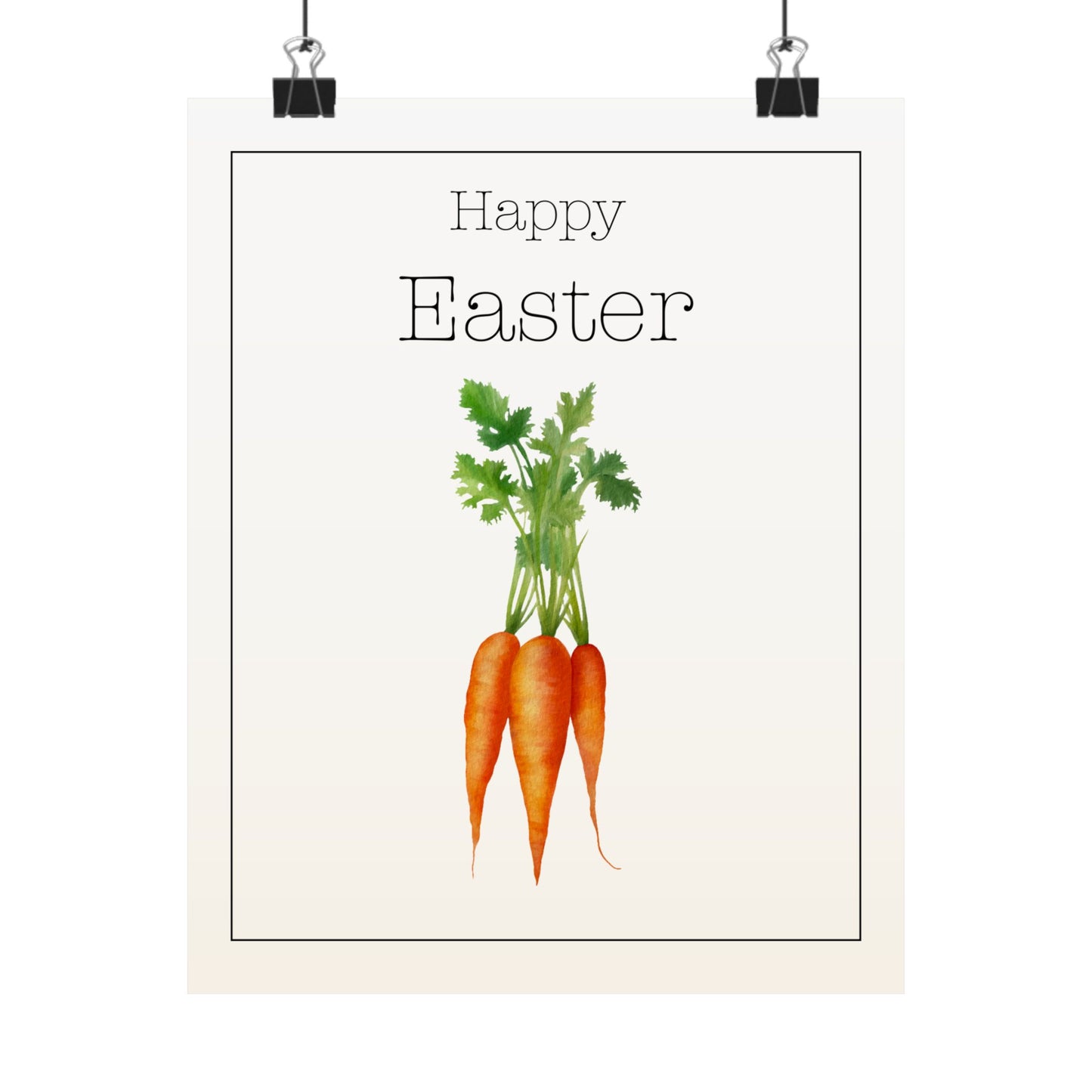 Happy Easter Matte Vertical Posters