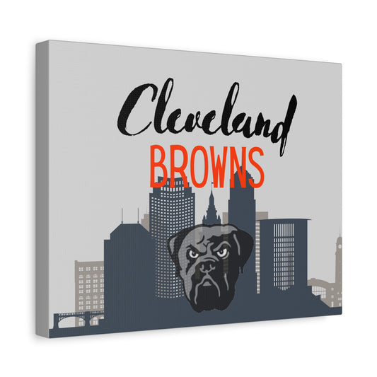 Cleveland Browns Matte Canvas