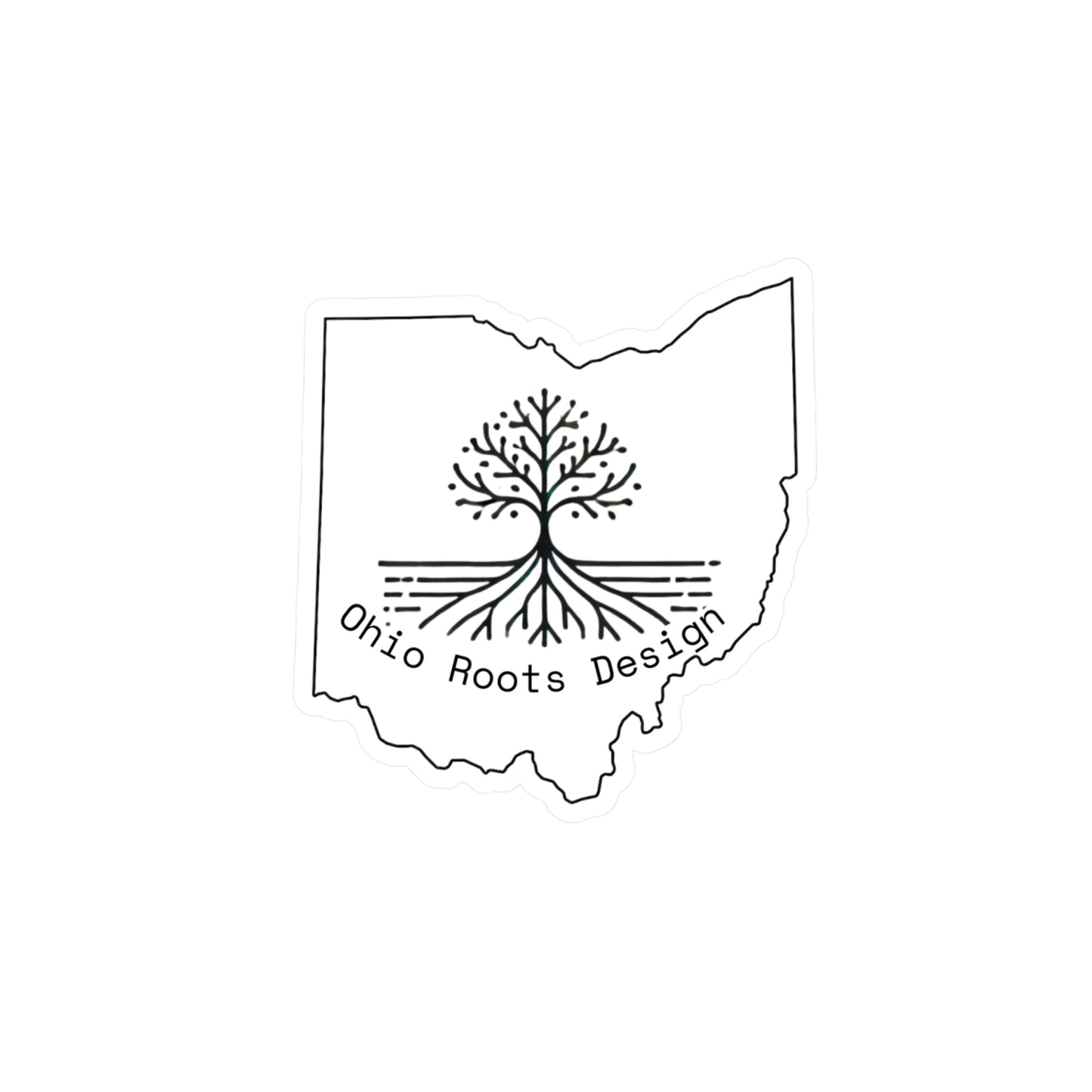 Ohio Roots Vinyl Decal (Tree Logo)