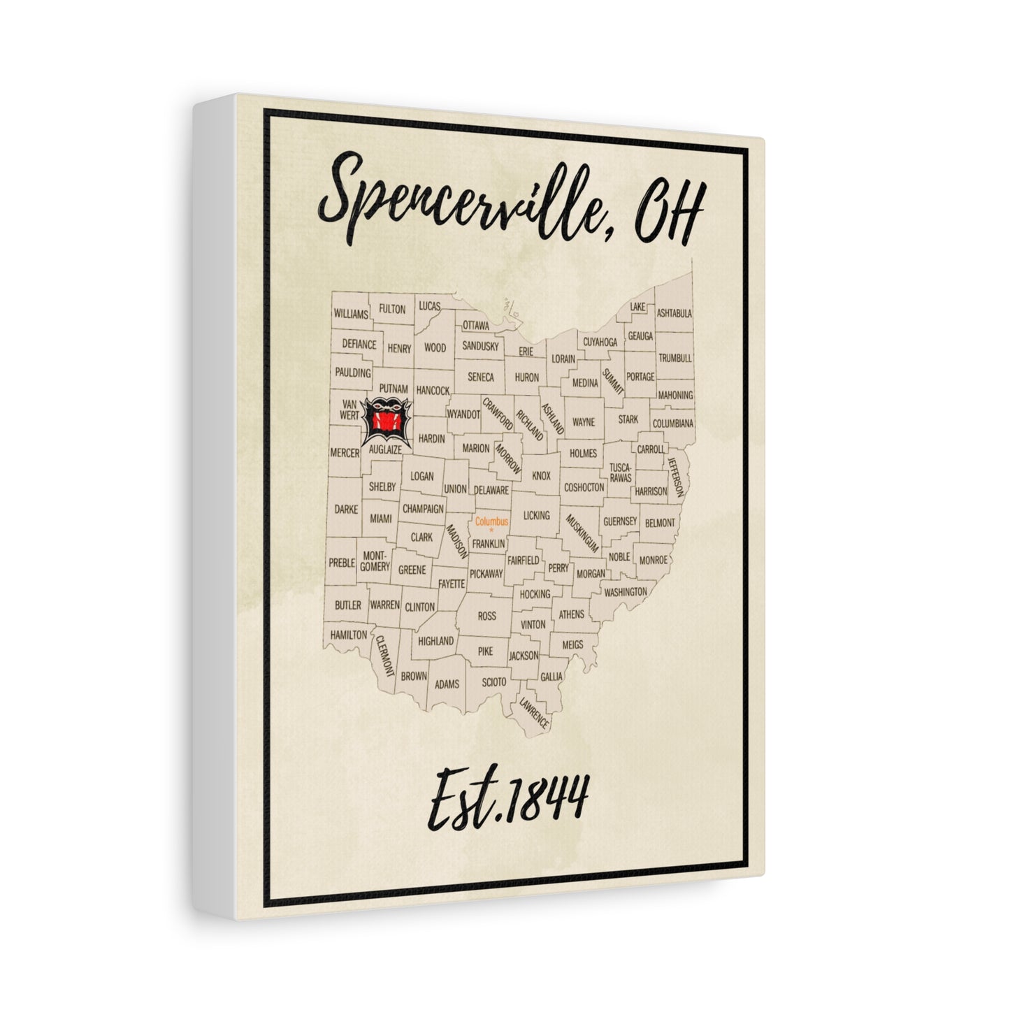 Spencerville Matte Canvas