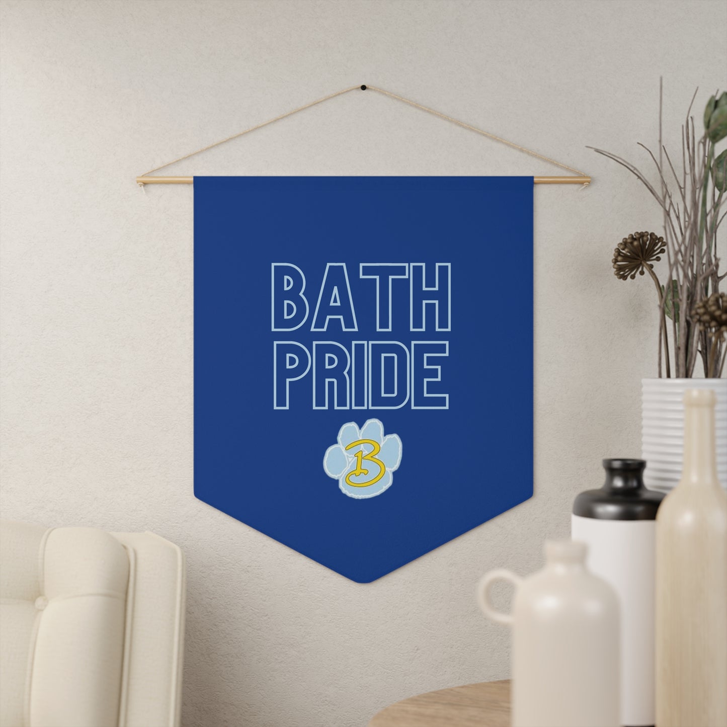 Bath Pride Blue Pennant