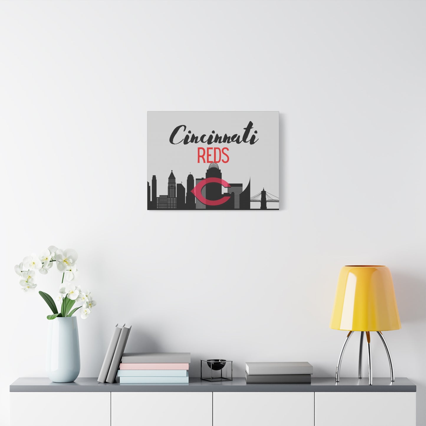 Cincinnati Reds Matte Canvas