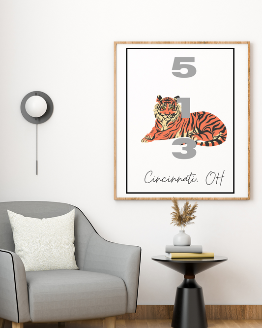 Cincinnati Bengals 513 Vertical Poster