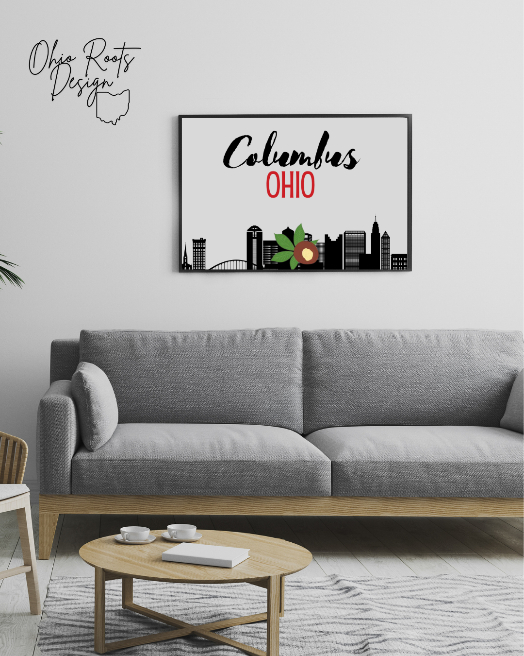 Columbus Ohio Matte Canvas