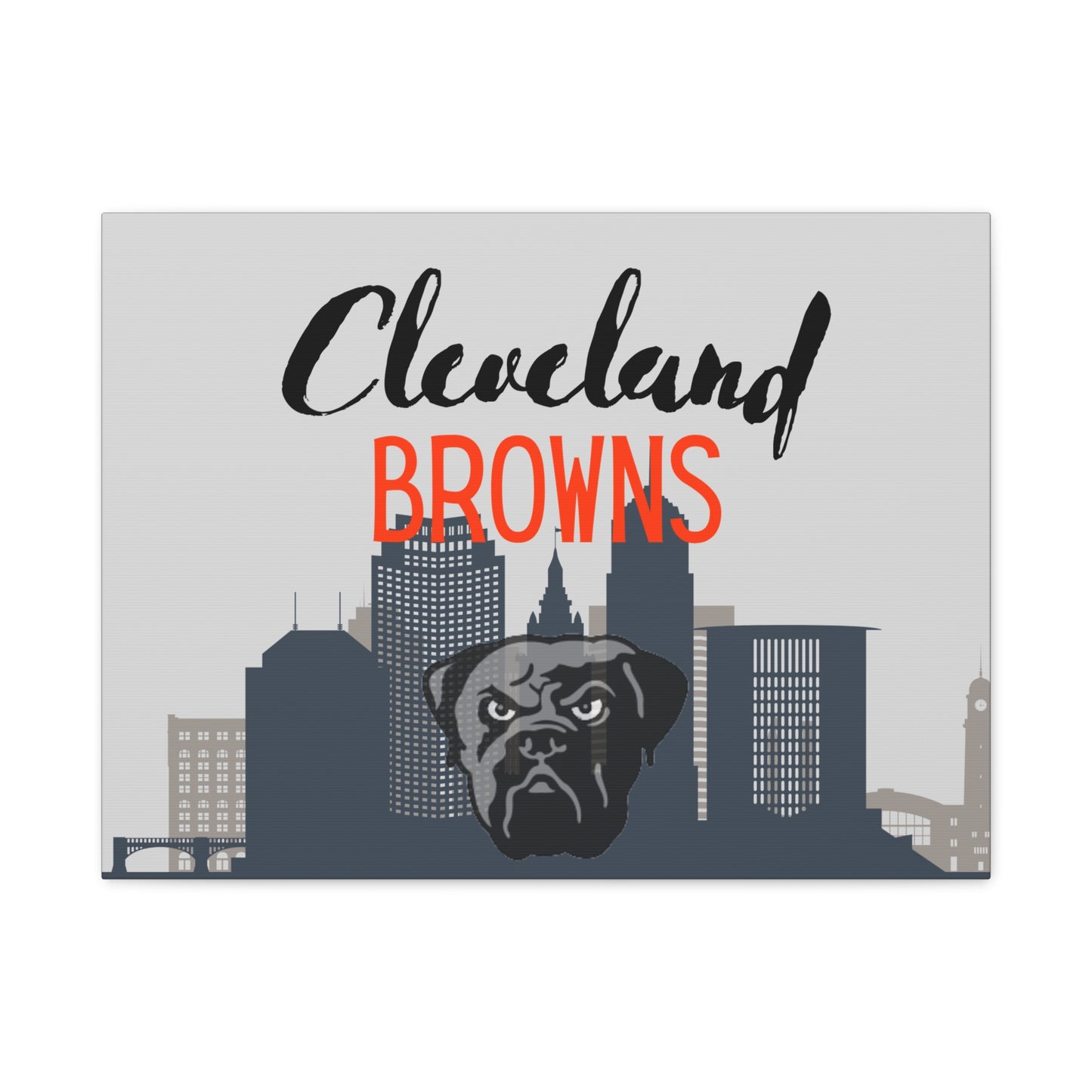 Cleveland Browns Matte Canvas