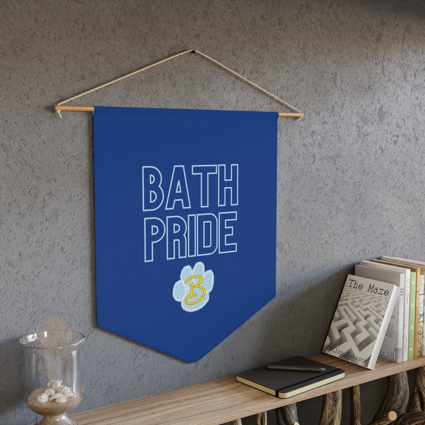 Bath Pride Blue Pennant