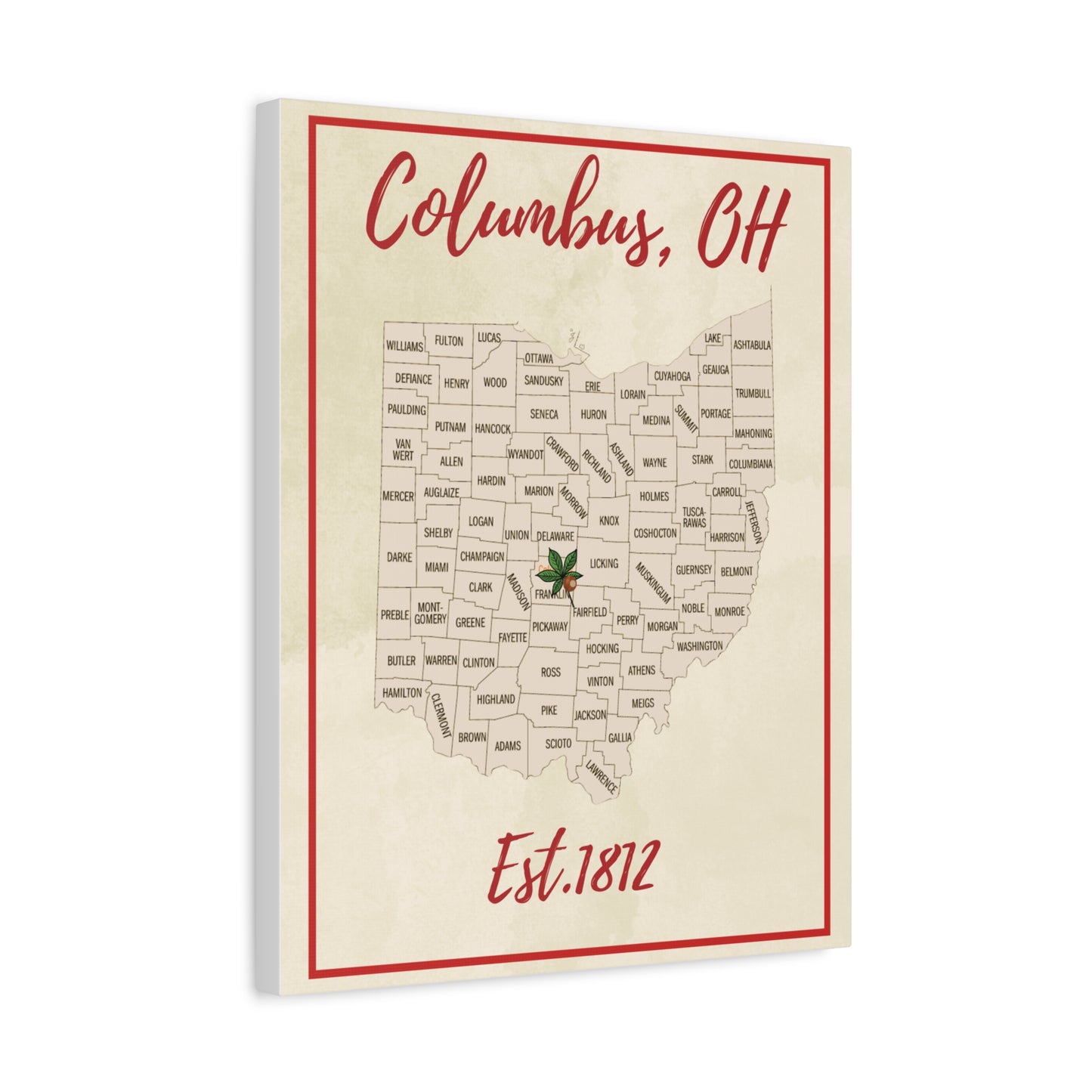 Columbus Matte Canvas