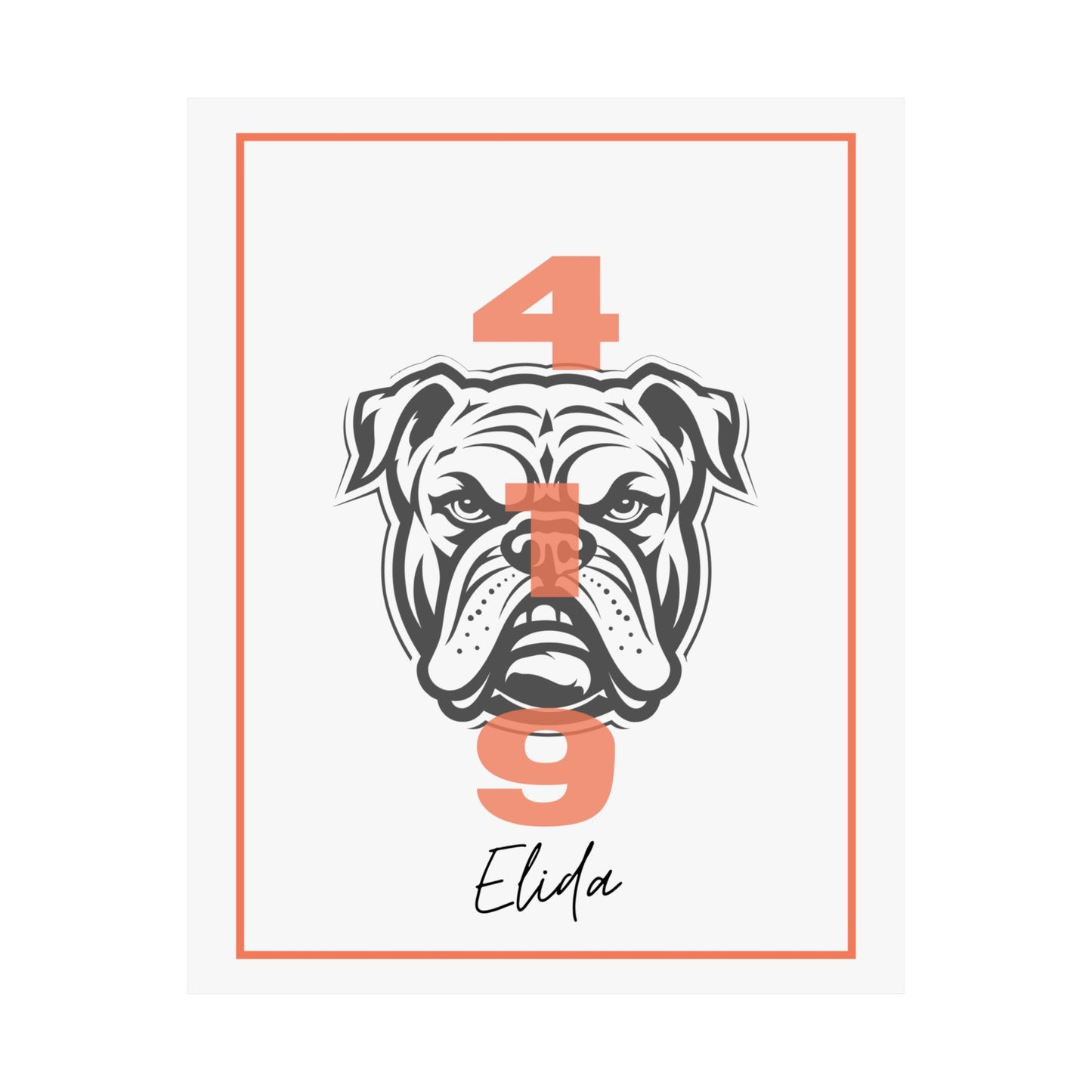 Elida White 419 Print