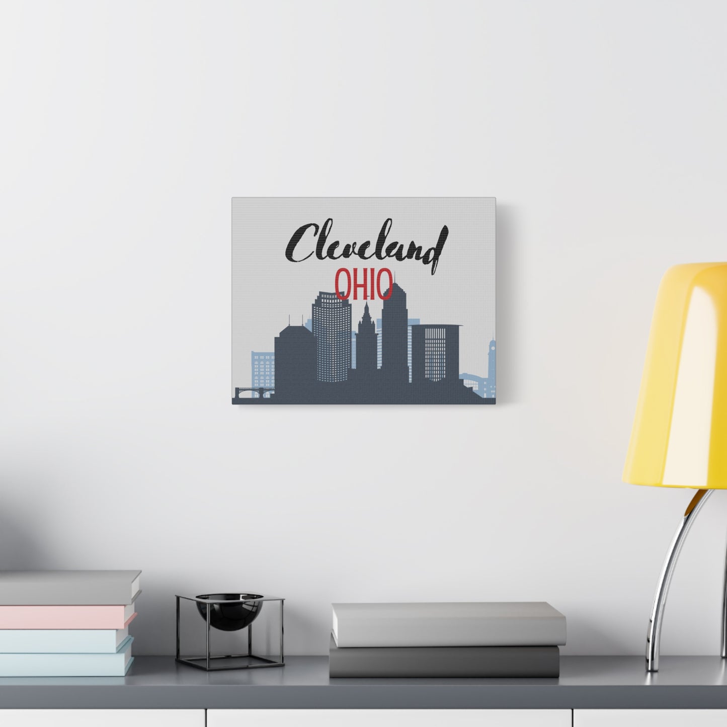 Cleveland Ohio Matte Canvas