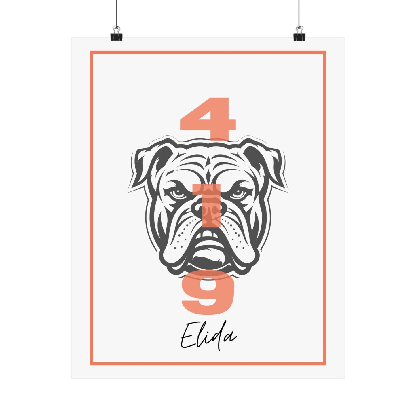 Elida White 419 Print