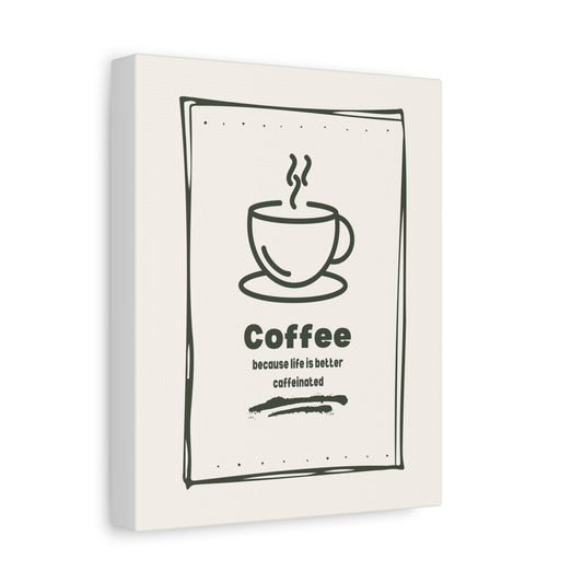 Coffee Matte Canvas