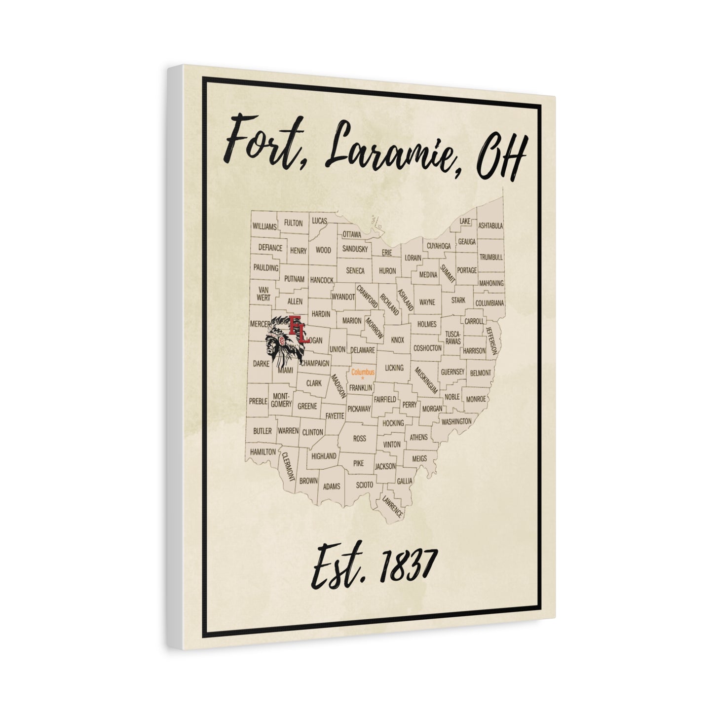 Fort Laramie Matte Canvas