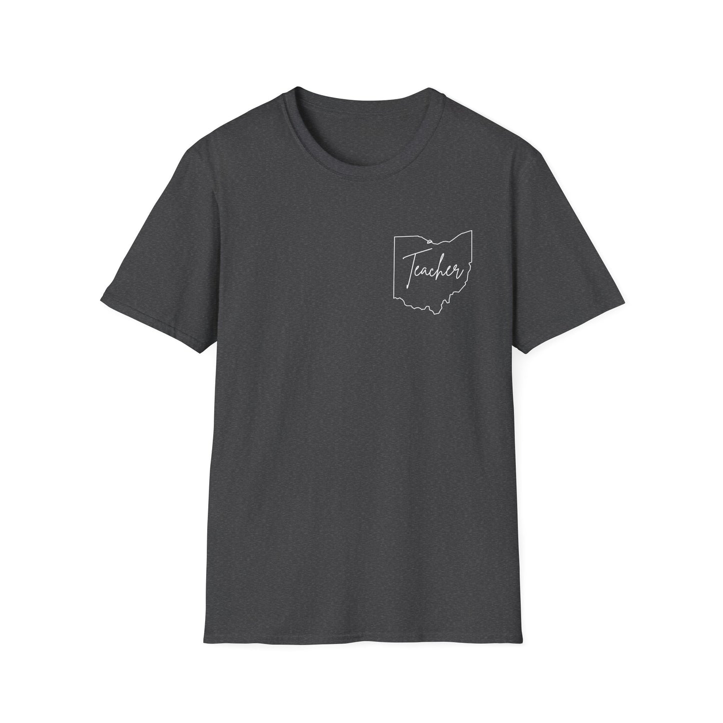 Teach Ohio shaped Logo Shirt