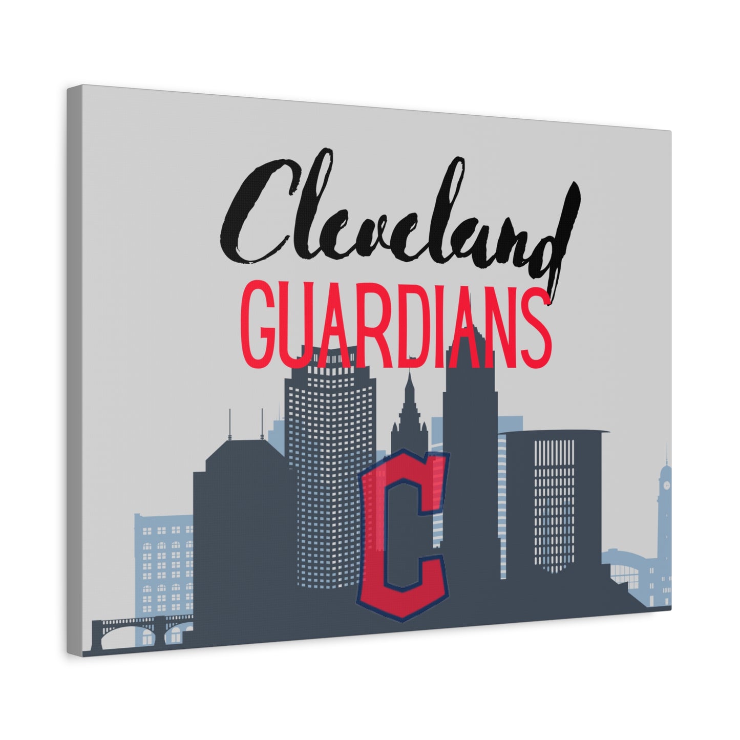 Cleveland Guardians Matte Canvas