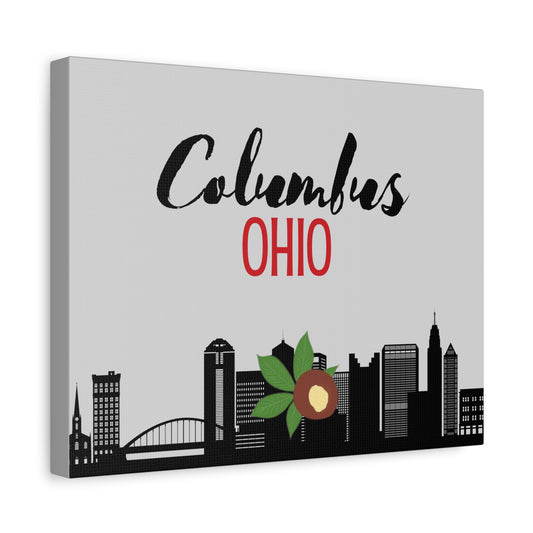 Columbus Ohio Matte Canvas