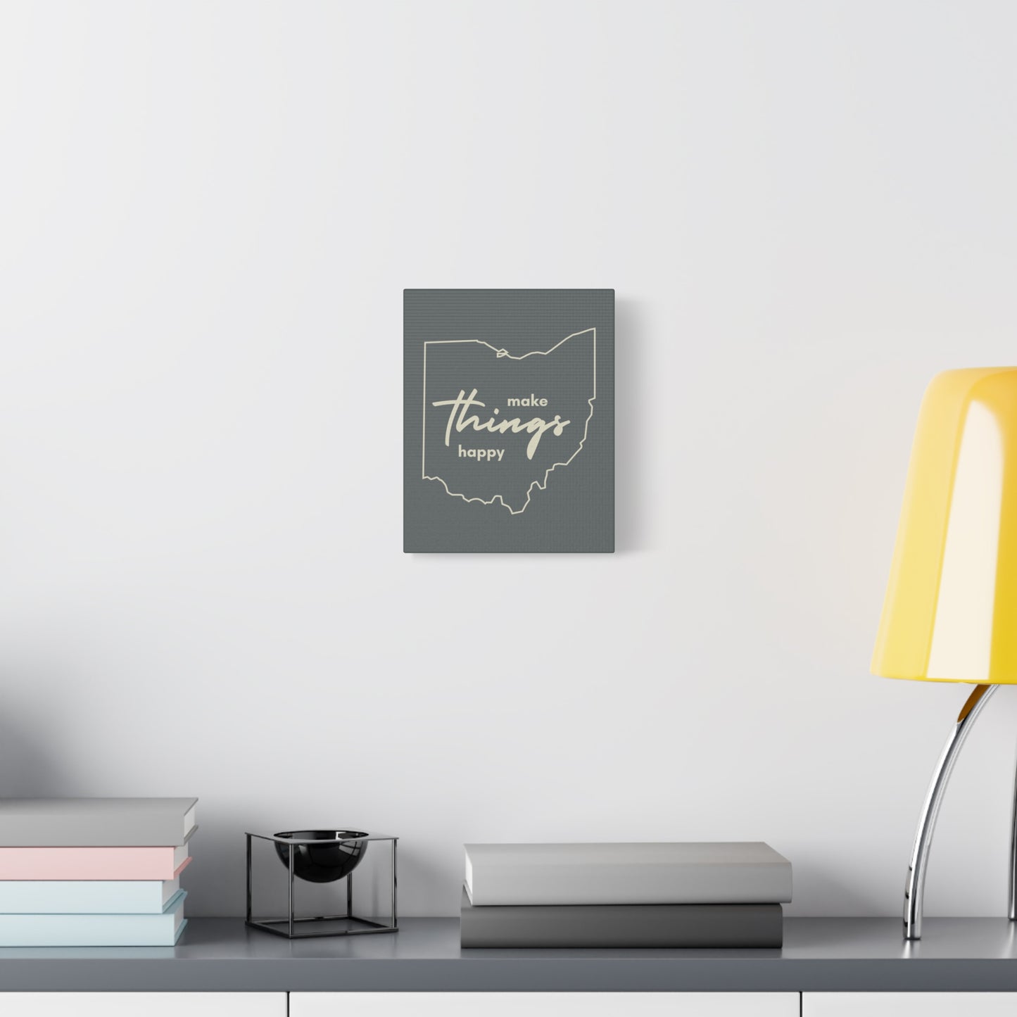 Make Things Happy Matte Canvas