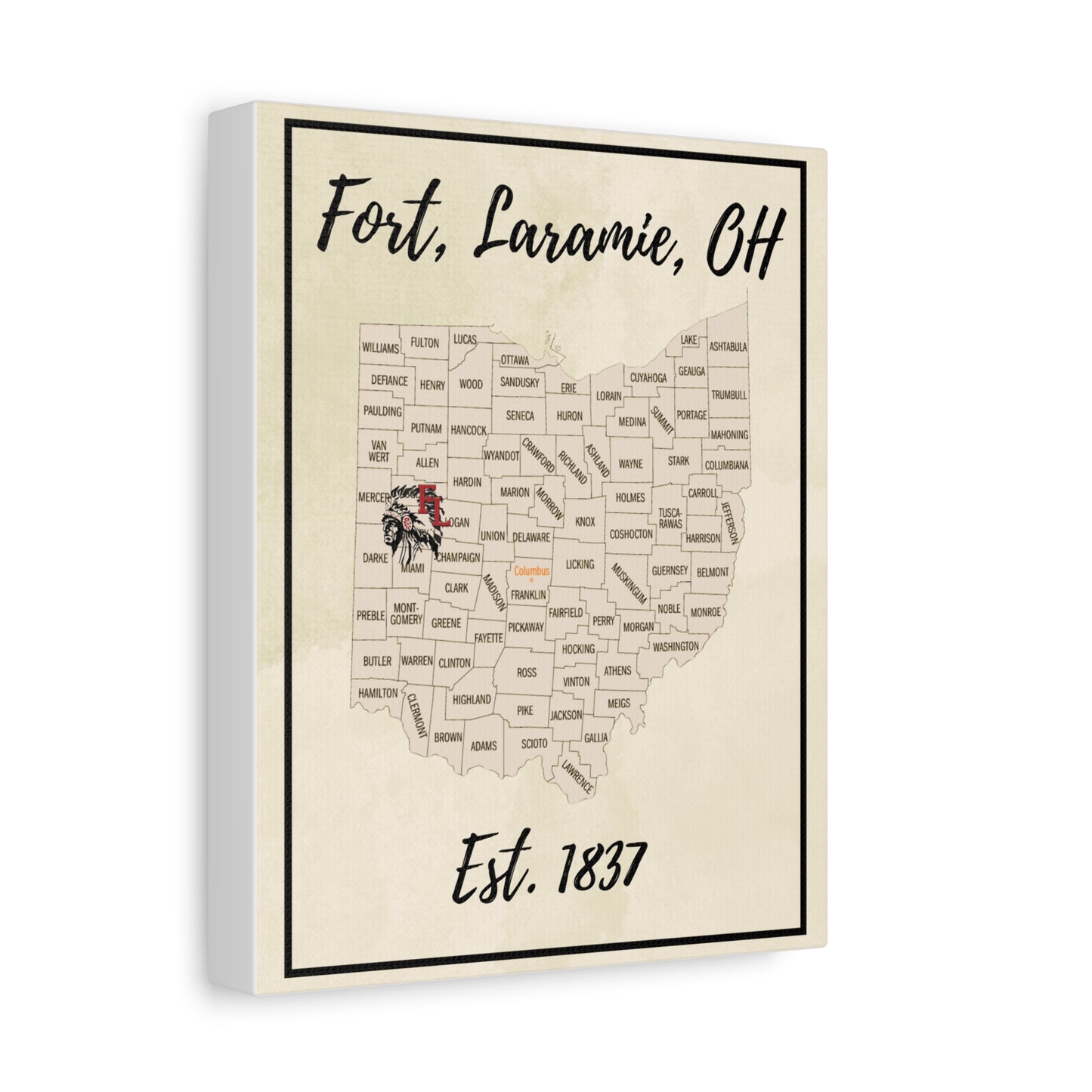 Fort Laramie Matte Canvas