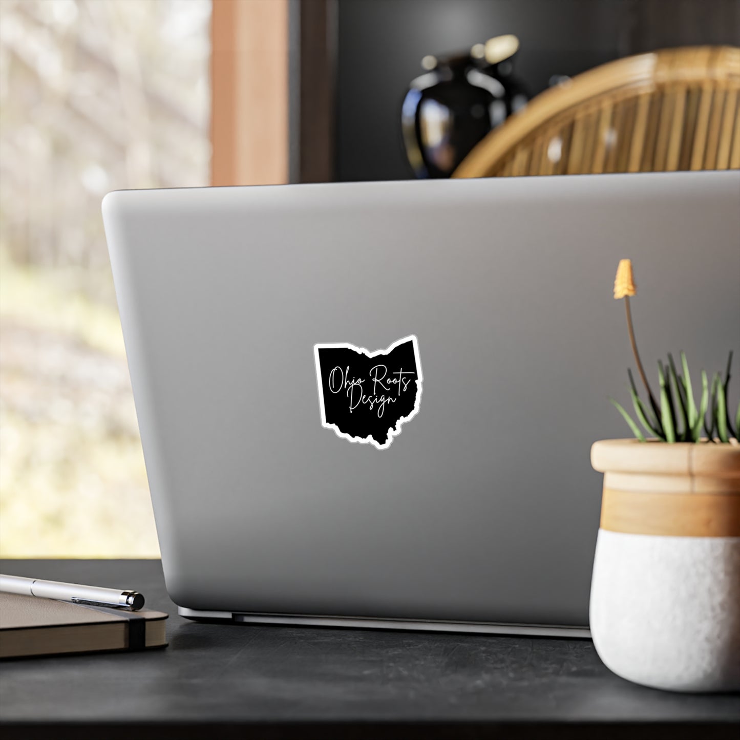 Ohio Roots Vinyl Decal (Black)