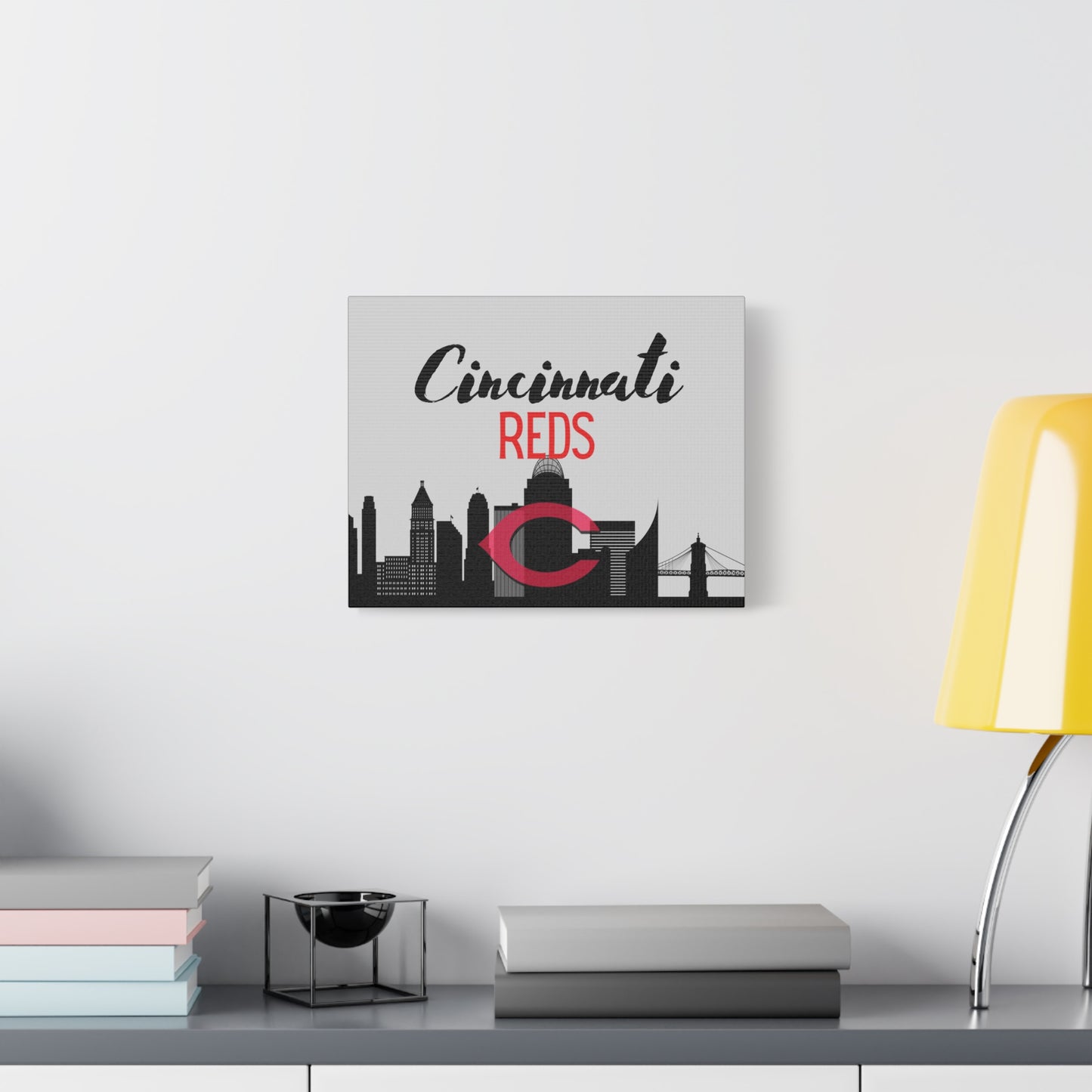 Cincinnati Reds Matte Canvas