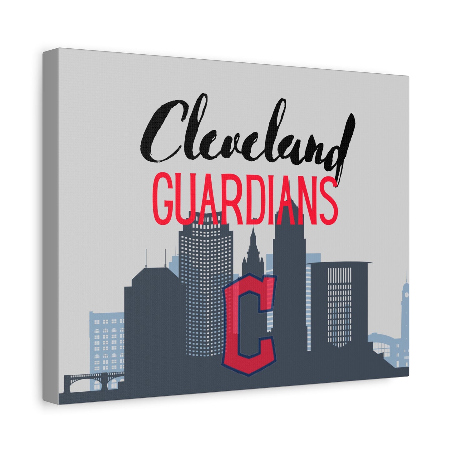 Cleveland Guardians Matte Canvas