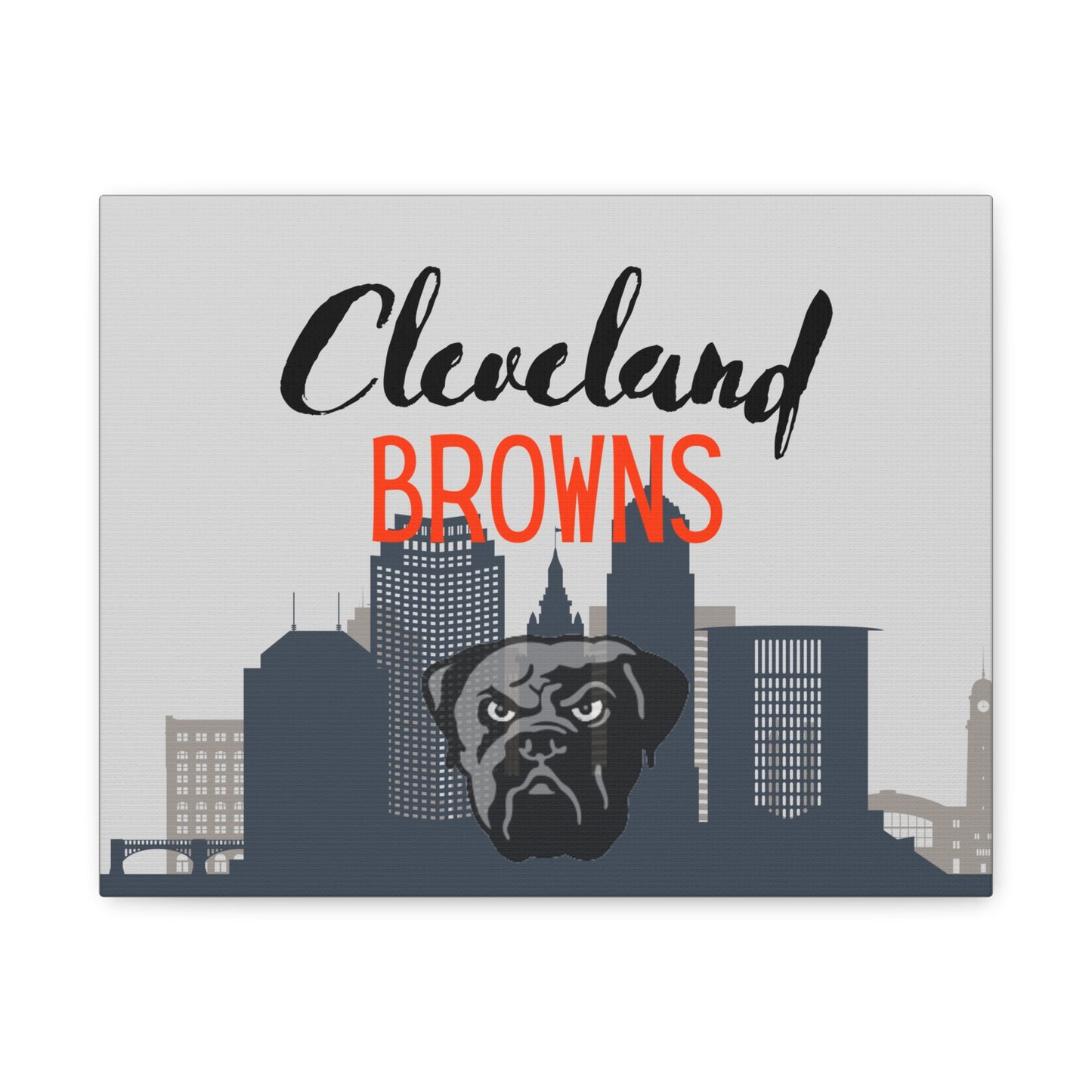 Cleveland Browns Matte Canvas